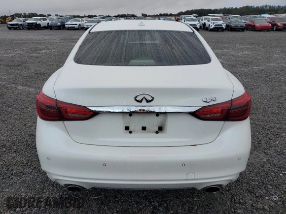 2019 Infiniti Q50 3.0t Signature Edition with VIN JN1EV7AP0KM542788, listed as a Copart auction lot 89372255 with 32,157 mi miles and Salvage Title. Bid and sale history available at carsss.com. Image 6.