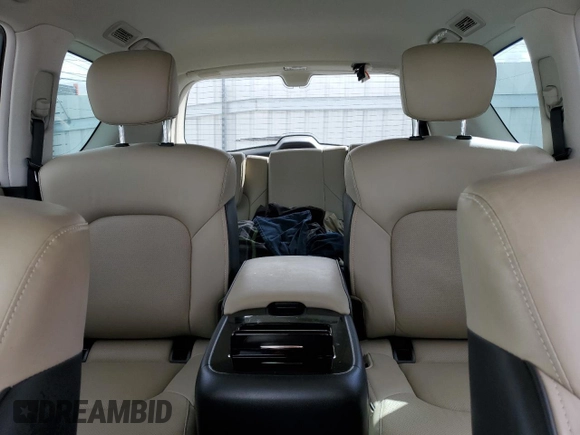 2022 Infiniti QX80 PREMIUM SELECT with VIN JN8AZ2AF5N9741437, listed as a Copart auction lot 44425225 with 9,677 mi miles and Salvage Title. Bid and sale history available at carsss.com. Image 10.