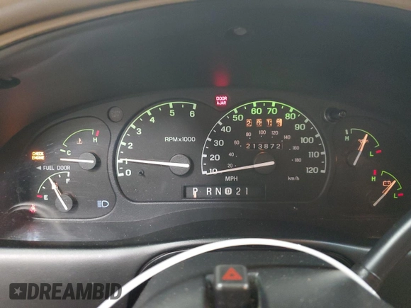 1998 Ford Explorer XLT with VIN 1FMZU32P2WZC01373, listed as a Copart auction lot 88286335 with 213,872 mi miles and Salvage title. Bid and sale history available at DreamBid. Image 9.