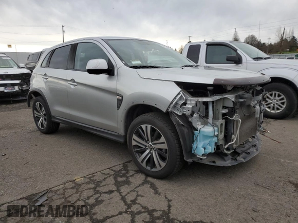2020 Mitsubishi Outlander Sport ES 2.0 with VIN JA4AR3AU8LU010425, listed as a Copart auction lot 84102474 with 71,857 mi miles and Salvage Title. Bid and sale history available at carsss.com. Image 4.