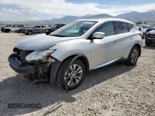 2015 Nissan Murano S z VIN 5N1AZ2MH6FN208543, wystawiony jako Copart lot #58347865 z przebiegiem 135 025 mil mil oraz Szkoda całkowita • Salvage title. Historia ofert i sprzedaży dostępna na DreamBid. Obrazek 1.
