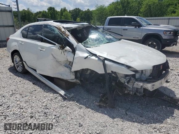2014 Acura RLX Advance z VIN JH4KC1F92EC005412, wystawiony jako Copart lot #54162665 z przebiegiem 104 960 mil mil oraz Szkoda całkowita • Salvage title. Historia ofert i sprzedaży dostępna na DreamBid. Obrazek 4.