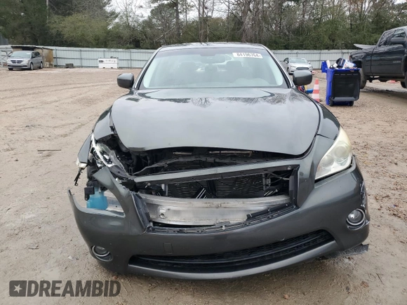2012 Infiniti M37 with VIN JN1BY1AR8CM390754, listed as a Copart auction lot 84196764 with 141,360 mi miles and Salvage Title. Bid and sale history available at carsss.com. Image 5.