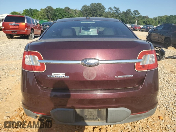 2011 Ford Taurus Limited with VIN 1FAHP2FW8BG168930, listed as a Copart auction lot 53065755 with 170,111 mi miles and Salvage Title. Bid and sale history available at DreamBid. Image 6.