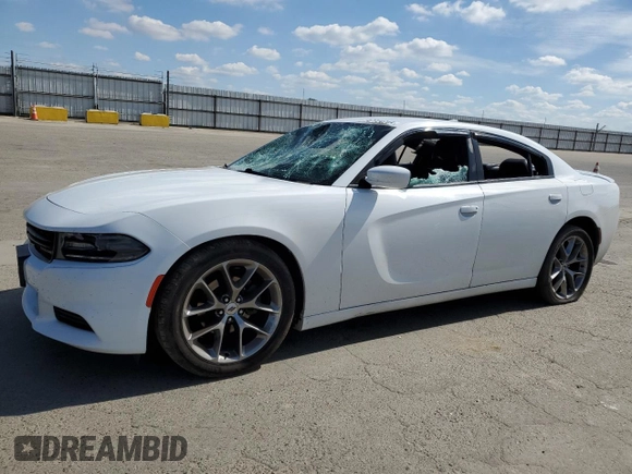2020 Dodge Charger SXT with VIN 2C3CDXBG7LH102260, listed as a Copart auction lot 47724745 with 111,142 mi miles and Salvage Title. Bid and sale history available at DreamBid. Image 1.