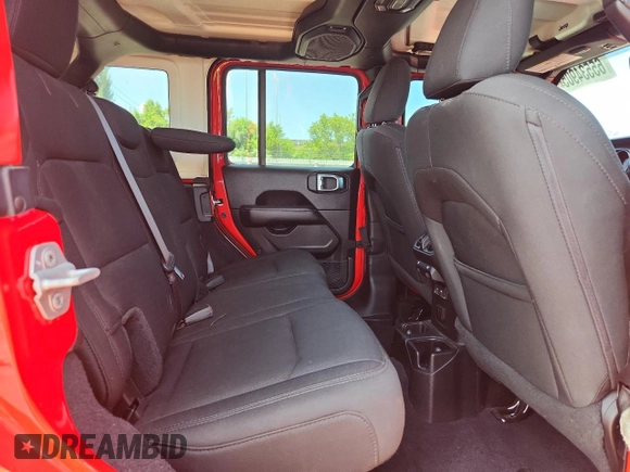 2020 Jeep Wrangler Unlimited Sahara with VIN 1C4HJXEN0LW115812, listed as a Copart auction lot 65534905 with 40,677 mi miles and Clean title. Bid and sale history available at DreamBid. Image 10.