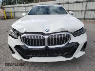 2024 BMW 5 Series 530i with VIN WBA43FJ02RCR63663, listed as a Copart auction lot 86215024 with 3,328 mi miles and Salvage Title. Bid and sale history available at carsss.com. Image 5.