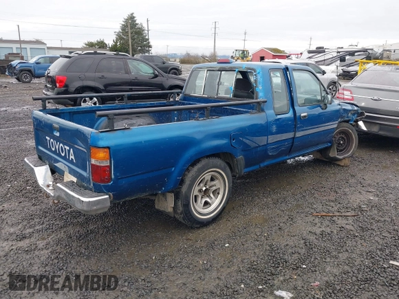 1994 Toyota Pickup z VIN 4TARN93P7RZ250278, wystawiony jako IAAI lot #41487303 z przebiegiem 119 875 mil mil oraz . Historia ofert i sprzedaży dostępna na DreamBid. Obrazek 4.