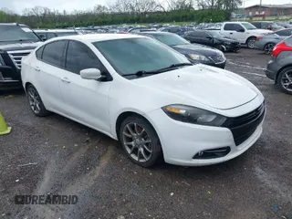 2014 Dodge Dart SXT with VIN 1C3CDFBB0ED671904, listed as a IAAI auction lot 41918088 with 188,489 mi miles. Bid and sale history available at carsss.com. Image 1.
