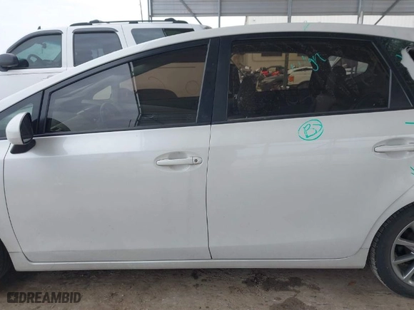 2017 Toyota Prius v Two with VIN JTDZN3EU0HJ071095, listed as a IAAI auction lot 41567524 with 46,892 mi miles. Bid and sale history available at carsss.com. Image 15.