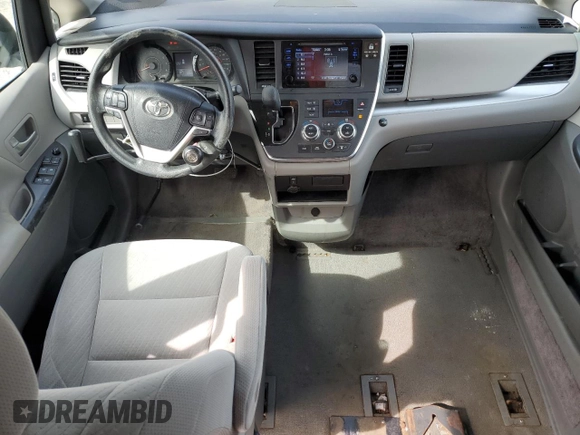 2017 Toyota Sienna LE Auto Access Seat with VIN 5TDKZ3DC2HS814633, listed as a Copart auction lot 50413255 with 56,454 mi miles and Salvage Title. Bid and sale history available at carsss.com. Image 8.