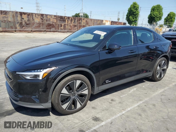 2024 Polestar 2 z VIN YSMFD3KA9RL210991, wystawiony jako Copart lot #58039505 z przebiegiem 18 091 mil mil oraz Szkody całkowita. Historia ofert i sprzedaży dostępna na DreamBid. Obrazek 1.