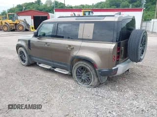 2021 Land Rover Defender S with VIN SALEJ7RX8M2041751, listed as a IAAI auction lot 42319668 with 57,774 mi miles and . Bid and sale history available at DreamBid. Image 3.