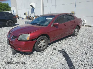 2004 Mitsubishi Galant GTS with VIN 4A3AB76S64E151494, listed as a Copart auction lot 49202725 with 79,935 mi miles and Salvage Title. Bid and sale history available at carsss.com. Image 1.