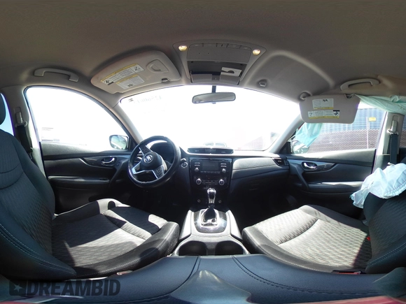 2017 Nissan Rogue SV with VIN KNMAT2MT9HP588530, listed as a IAAI auction lot 42560615 with 87,265 mi miles and . Bid and sale history available at DreamBid. Image 19.
