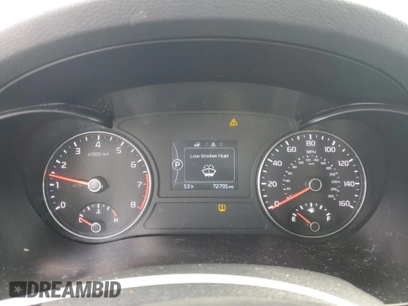 2018 Kia Optima LX with VIN 5XXGT4L31JG273936, listed as a Copart auction lot 51833905 with 72,795 mi miles and Salvage Title. Bid and sale history available at DreamBid. Image 9.