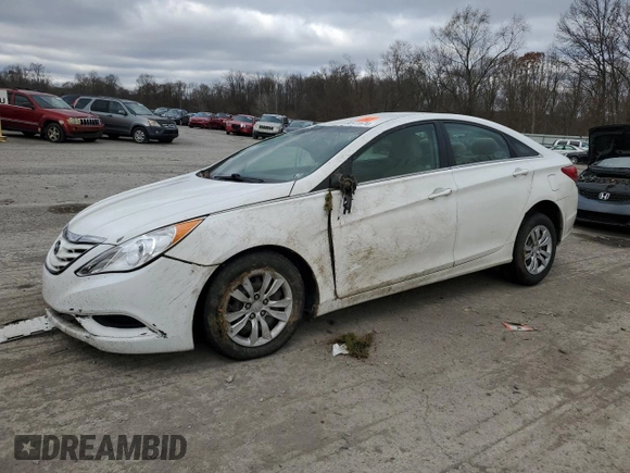 2013 Hyundai Sonata GLS with VIN 5NPEB4AC4DH572472, listed as a Copart auction lot 80131574 with 192,927 mi miles and Salvage Title. Bid and sale history available at carsss.com. Image 1.
