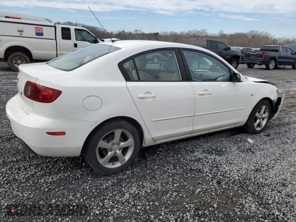 2005 Mazda 3 i with VIN JM1BK12F851282187, listed as a Copart auction lot 45145815 with 219,920 mi miles and Salvage Title. Bid and sale history available at DreamBid. Image 3.