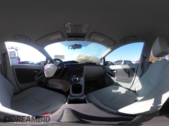 2011 Toyota Prius I with VIN JTDKN3DU4B1377629, listed as a IAAI auction lot 41994624 with 120,950 mi miles and . Bid and sale history available at DreamBid. Image 19.
