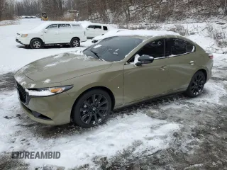 2024 Mazda 3 Carbon Edition with VIN 3MZBPBXY9RM420987, listed as a Copart auction lot 43341685 with 6,859 mi miles and Salvage title. Bid and sale history available at DreamBid. Image 1.