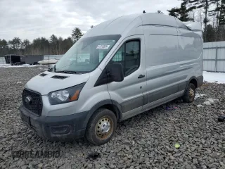 2021 Ford Transit Cargo with VIN 1FTBR2X86MKA10435, listed as a Copart auction lot 41313824 with 44,814 mi miles and . Bid and sale history available at DreamBid. Image 1.