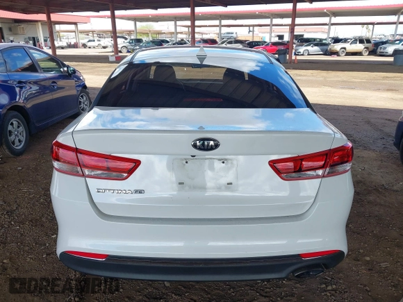 2016 Kia Optima LX with VIN 5XXGT4L3XGG119847, listed as a IAAI auction lot 41789193 with 62,804 mi miles. Bid and sale history available at carsss.com. Image 16.