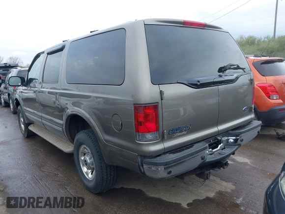 2003 Ford Excursion Limited with VIN 1FMNU43S83ED67584, listed as a IAAI auction lot 42076621 with 159,271 mi miles and . Bid and sale history available at DreamBid. Image 3.