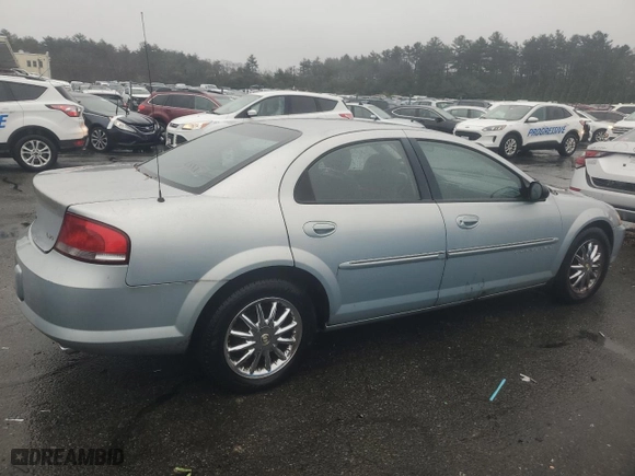 2001 Chrysler Sebring LXi with VIN 1C3EL56U61N701445, listed as a Copart auction lot 83144984 with 68,602 mi miles and Clean Title. Bid and sale history available at carsss.com. Image 3.