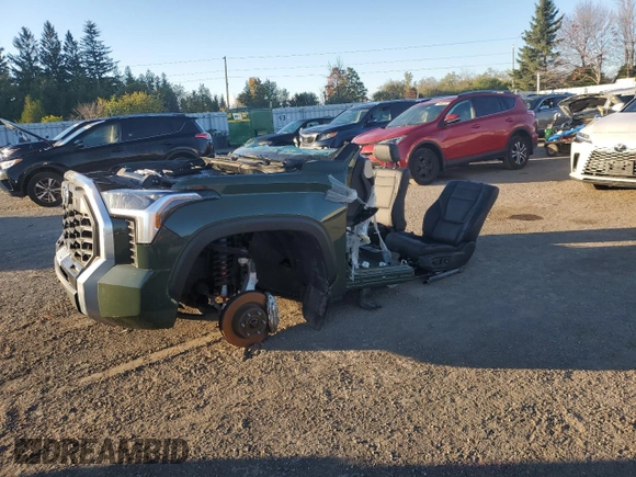 2023 Toyota Tundra Limited with VIN 5TFJA5DB3PX064819, listed as a Copart auction lot 73016144 with Not provided miles and Non repairable. Bid and sale history available at DreamBid. Image 1.