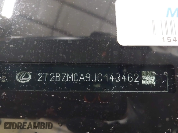 2018 Lexus RX 350 z VIN 2T2BZMCA9JC143462, wystawiony jako IAAI lot #42730645 z przebiegiem 39 942 mil mil oraz . Historia ofert i sprzedaży dostępna na DreamBid. Obrazek 9.