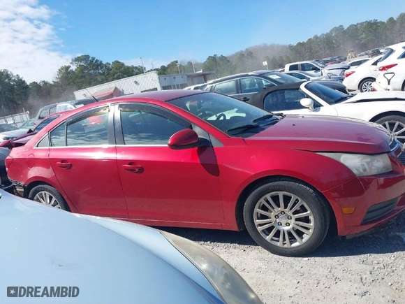 2012 Chevrolet Cruze ECO with VIN 1G1PJ5SC8C7173091, listed as a IAAI auction lot 41640605 with 196,766 mi miles. Bid and sale history available at carsss.com. Image 14.