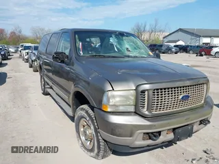 2004 Ford Excursion Limited with VIN 1FMNU43S44EA06760, listed as a IAAI auction lot 42096523 with 97,144 mi miles and . Bid and sale history available at DreamBid. Image 1.
