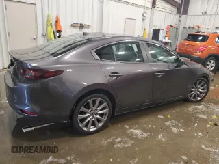2019 Mazda 3 Preferred with VIN 3MZBPADL6KM112295, listed as a Copart auction lot 45591735 with 35,581 mi miles and Salvage Title. Bid and sale history available at DreamBid. Image 3.