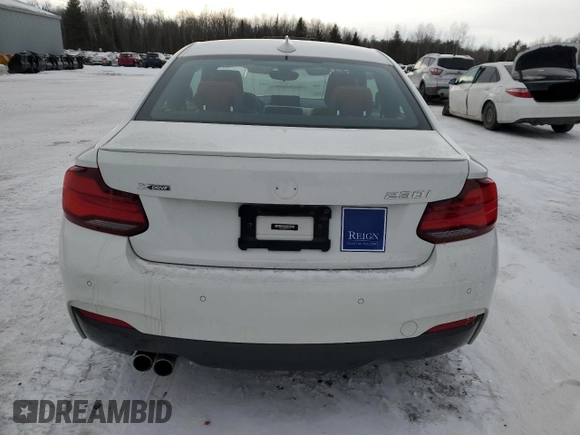 2020 BMW 2 Series 230i xDrive with VIN WBA2J3C05L7F19298, listed as a Copart auction lot 88140055 with 31,180 mi miles and Clean Title. Bid and sale history available at carsss.com. Image 6.