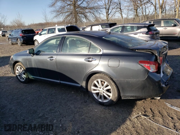 2011 Lexus ES with VIN JTHBK1EGXB2460268, listed as a Copart auction lot 45164405 with 138,896 mi miles and Salvage Title. Bid and sale history available at carsss.com. Image 2.