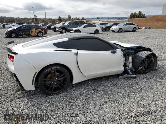 2016 Chevrolet Corvette Z51 2LT with VIN 1G1YJ2D73G5115880, listed as a Copart auction lot 42543693 with 35,921 mi miles. Bid and sale history available at carsss.com. Image 3.