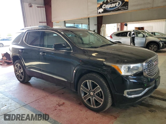 2018 GMC Acadia Denali with VIN 1GKKNXLS1JZ166531, listed as a Copart auction lot 56925955 with 79,732 mi miles and Salvage title. Bid and sale history available at DreamBid. Image 4.