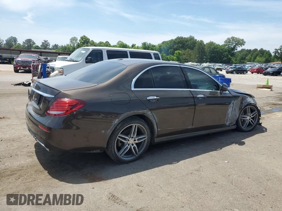 2017 Mercedes-Benz E 300 Luxury with VIN WDDZF4JB0HA108711, listed as a Copart auction lot 54736325 with 79,932 mi miles and Salvage title. Bid and sale history available at DreamBid. Image 3.