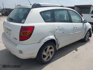 2007 Pontiac Vibe with VIN 5Y2SL65867Z405027, listed as a IAAI auction lot 42076178 with 191,760 mi miles. Bid and sale history available at carsss.com. Image 4.