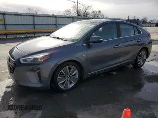 2017 Hyundai Ioniq Limited with VIN KMHC85LC6HU029236, listed as a Copart auction lot 48074295 with 136,605 mi miles and Salvage Title. Bid and sale history available at DreamBid. Image 1.