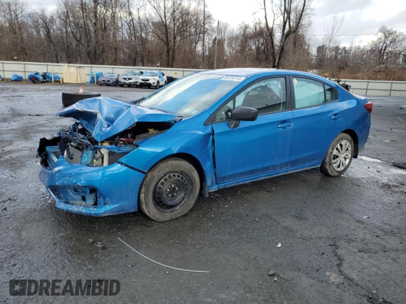 2023 Subaru Impreza with VIN 4S3GKAB61P3603807, listed as a Copart auction lot 84724114 with 25,825 mi miles and Salvage title. Bid and sale history available at DreamBid. Image 1.
