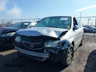 2004 Honda Odyssey EX with VIN 5FNRL18664B051006, listed as a IAAI auction lot 41967247 with 275,047 mi miles and . Bid and sale history available at DreamBid. Image 6.