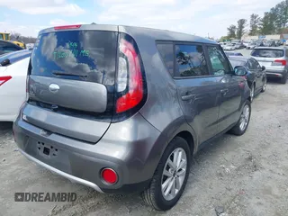 2018 Kia Soul + with VIN KNDJP3A58J7568064, listed as a IAAI auction lot 41628469 with 98,947 mi miles. Bid and sale history available at carsss.com. Image 4.