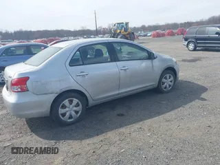 2008 Toyota Yaris with VIN JTDBT903284009639, listed as a IAAI auction lot 41793629 with 40,000 mi miles. Bid and sale history available at carsss.com. Image 4.