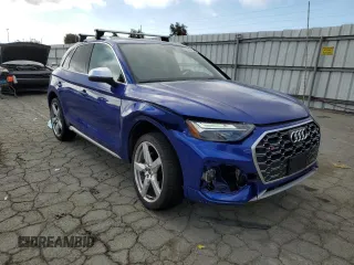 2022 Audi SQ5 Premium Plus with VIN WA1B4AFY7N2049525, listed as a Copart auction lot 54651604 with 22,554 mi miles and . Bid and sale history available at DreamBid. Image 4.