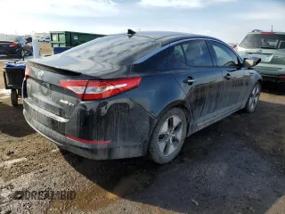 2013 Kia Optima Hybrid EX with VIN KNAGM4AD9D5039557, listed as a Copart auction lot 46344555 with 165,839 mi miles and Salvage Title. Bid and sale history available at carsss.com. Image 3.