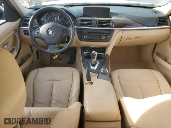 2013 BMW 3 Series 328i with VIN WBA3A5G58DNP19821, listed as a Copart auction lot 55409755 with 110,257 mi miles and Salvage Title. Bid and sale history available at DreamBid. Image 8.