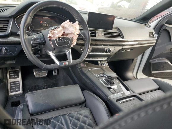 2019 Audi SQ5 Premium Plus with VIN WA1B4AFY3K2064082, listed as a Copart auction lot 81191483 with 43,602 mi miles and . Bid and sale history available at DreamBid. Image 8.