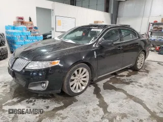 2012 Lincoln MKS with VIN 1LNHL9ER5CG806929, listed as a Copart auction lot 85328514 with 155,015 mi miles and Salvage Title. Bid and sale history available at DreamBid. Image 1.