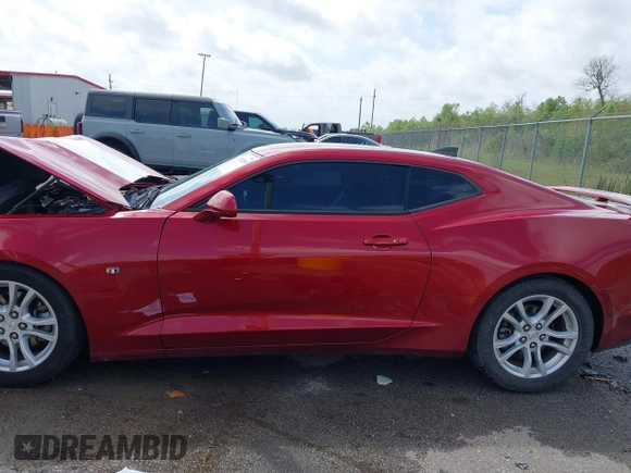 2020 Chevrolet Camaro 1LT with VIN 1G1FB1RX5L0106371, listed as a IAAI auction lot 41935290 with 77,286 mi miles and . Bid and sale history available at DreamBid. Image 14.